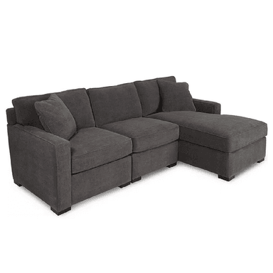 SECCIONAL ALTO HOGAR LUCIANA GRIS OSCURO DERECHO