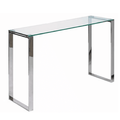 CONSOLA RECIBIDOR ALTO HOGAR ISABELLE ACERO INOXIDABLE