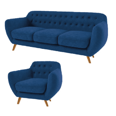 JUEGO SALA ALTO HOGAR VINTAGE ANTUANE 3 1