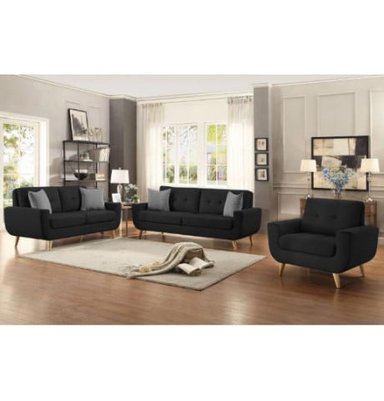 JUEGO DE SALA KARIME 3-2-1 TAPIZ ANTIFLUIDO