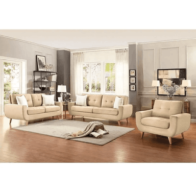 JUEGO DE SALA KARIME 3-2-1 TAPIZ ANTIFLUIDO