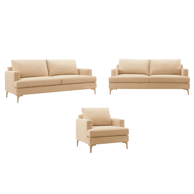 JUEGO DE SALA ZEIKA 3 2 1 TAPIZ ANTIFLUIDO