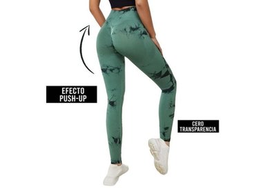 LEGGIN TODA ACTIVIDAD MUJER TIE DYE DEPORTIVO PUSH UP