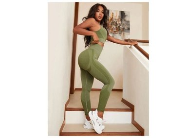 CONJUNTO DEPORTIVO TODA ACTIVIDAD MUJER COLOMBIANO ESTILO PUSH UP 2 - 2