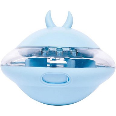 JUGUETE PLATILLO VOLADOR PARA MASCOTAS AZUL