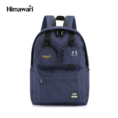 MOCHILA HIMAWARI H422-7 AZUL BANDOLERA AJUSTABLE