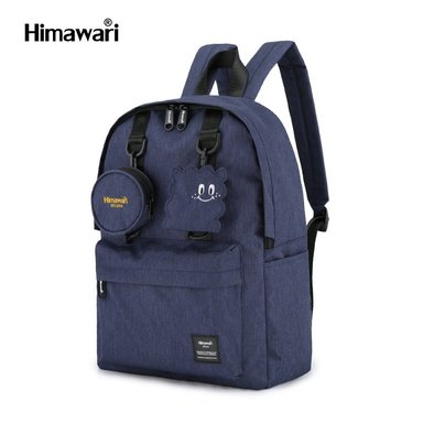 MOCHILA HIMAWARI H422-7 AZUL BANDOLERA AJUSTABLE - 2