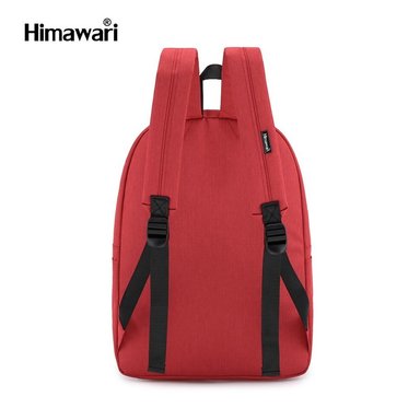 MOCHILA HIMAWARI H422-8 ROJO BANDOLERA AJUSTABLE - 3