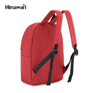 MOCHILA HIMAWARI H422-8 ROJO BANDOLERA AJUSTABLE - 4