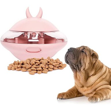 MASCOTAS - JUGUETE PLATILLO VOLADOR ROSADO