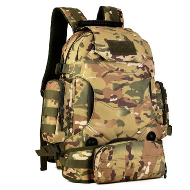 MOCHILA SABADO S427-CP VERDE TÁCTICA MULTIFUNCIÓN EXTERIORES CAMUFLAJE