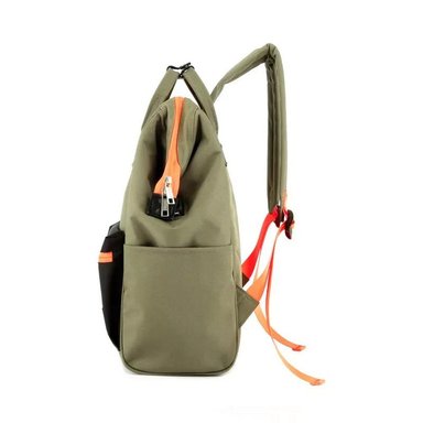 MOCHILA PORTA LAPTOP HIMAWARI - H9003-3 VERDE - 3