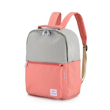 MOCHILA PORTA LAPTOP HIMAWARI - H0511-1 GRIS-CORAL - 2