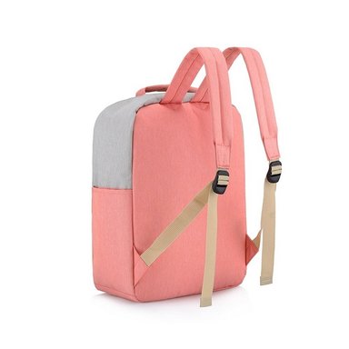 MOCHILA PORTA LAPTOP HIMAWARI - H0511-1 GRIS-CORAL - 3
