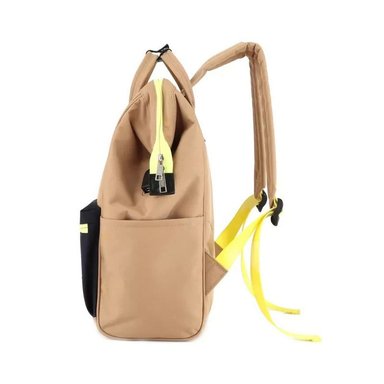 MOCHILA PORTA LAPTOP HIMAWARI - H9003-2 CAQUI - 3