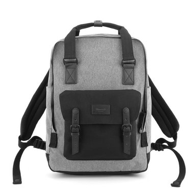 MOCHILA PORTA LAPTOP HIMAWARI - H1010-6 GRIS-NEGRO