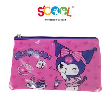 SCOOL - SET MOCHILA OFICIO LONCHERA Y CARTUCHERA KUROMI - 5