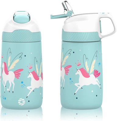 BOTELLA FJBOTTLE INFANTIL DE AGUA CON AISLAMIENTO DE ACERO INOXIDABLE 350 ML