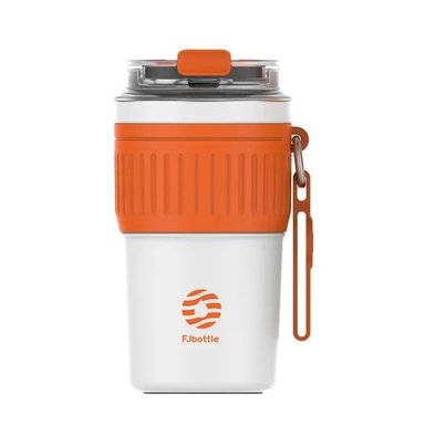 FJBOTTLE - TAZA TÉRMICA DE CAFÉ CON AISLAMIENTO DE ACERO INOXIDABLE 400ML
