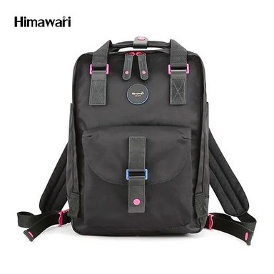 MOCHILA PORTA LAPTOP HIMAWARI H200-12 NEGRO 14 '