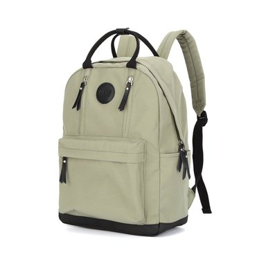 HIMAWARI - MOCHILA ESCOLAR O DE VIAJE PORTA LAPTOP - VERDE CLARO
