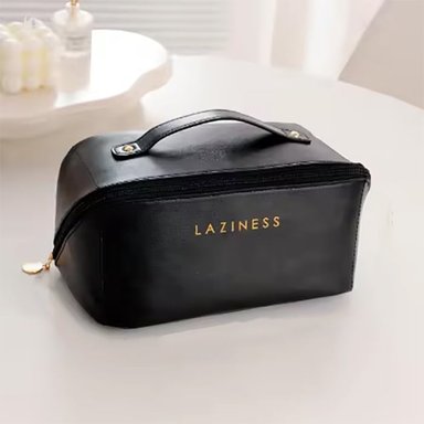 BOLSO NECESER MAKEWAY M-S1-BLK NEGRO PORTÁTIL DE MAQUILLAJE MUJER