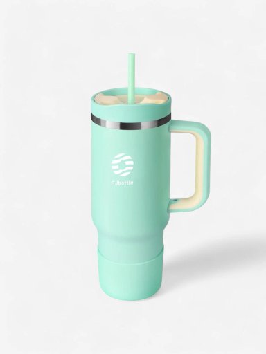 MUG FJBOTTLE BOTELLA TÉMICO CON TAPA DE TRITÁN 40OZ KJ-BS-1184-GRE ACERO VERDE