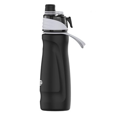BOTELLA FJBOTTLE 710ML ACERO CON TAPA TRITÁN CON SPRAY NEGRO