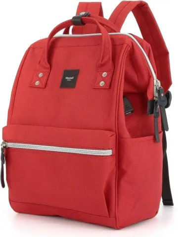 MOCHILA HIMAWARI H1881-39 ROJO SORREL LAPTOP 13 PULGADAS