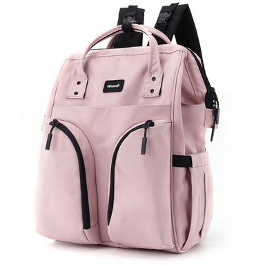 MOCHILA HIMAWARI H1208-10 ROSADO FALLON LAPTOP 14 PULGADAS