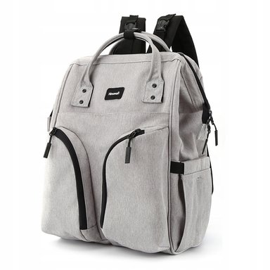 MOCHILA HIMAWARI H1208-04 GRIS FALLON LAPTOP 14 PULGADAS CLARO