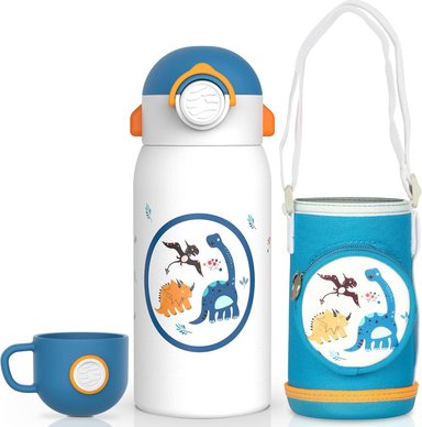 FJBOTTLE - BOTELLA DE AGUA CON AISLAMIENTO DE ACERO INOXIDABLE 600 ML