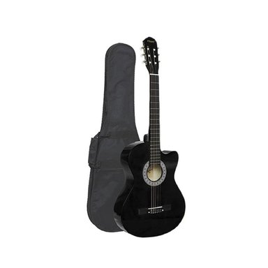 GUITARRA ACUSTICA VOZZEX VZ-851/39BKC CUERDAS DE NYLON NEGRA