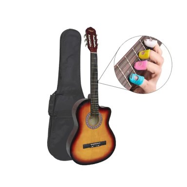 GUITARRA ACUSTICA VOZZEX VZ-851/39SBC CUERDAS DE NYLON SUNBURST
