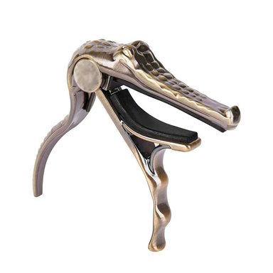 CAPOTRASTE ROMEO R007G-PB CUERDAS DE METAL COCODRILO