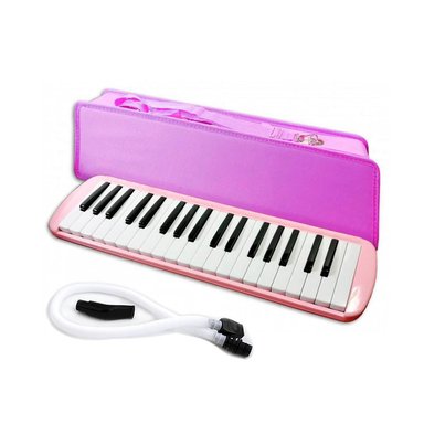 MELODICA MELODY ROSADA 3 OCTAVAS CON ESTUCHE RIGIDO