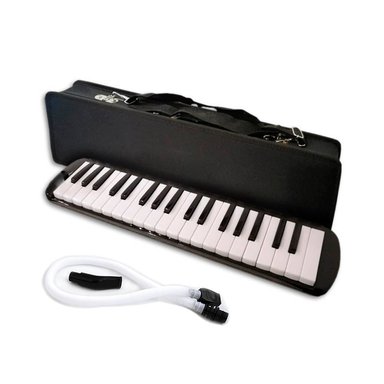 MELODICA MELODY NEGRA 3 OCTAVAS CON ESTUCHE RIGIDO