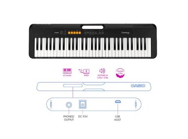 TECLADO CASIO CT-S100-PACK PORTATIL - 2
