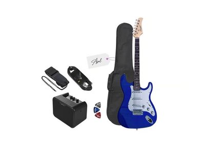 PACK ELÉCTRICO VOZZEX STRATO BLUE AMPLIFICADOR JOYO 10W