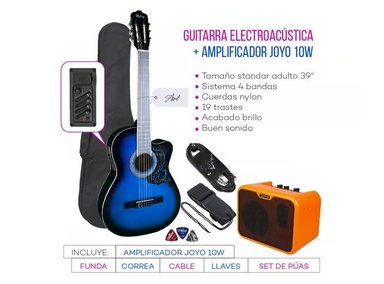 PACK ELECTROACÚSTICO METAL AZUL - 2