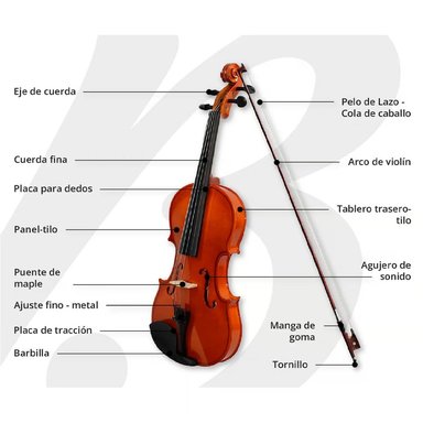 VIOLIN STUDIO BRILLO 3-4 - 5