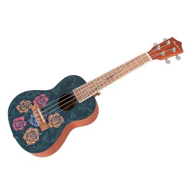 UKELELE CONCIERTO FLOWERS LINE - AURORA - 3
