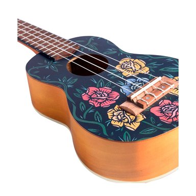 UKELELE CONCIERTO FLOWERS LINE - AURORA - 5