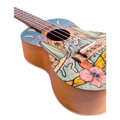 UKELELE CONCIERTO NATURE LINE - COOL BEACH - 2