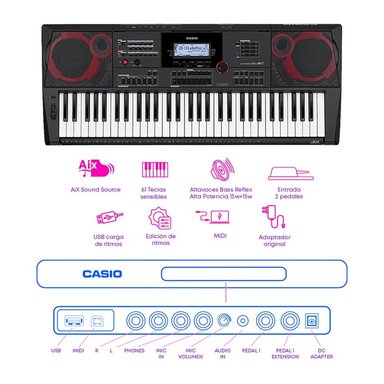 TECLADO CT-X5000 PACK AVANZADO - 3