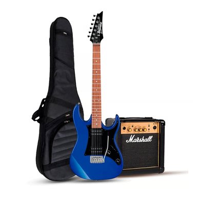 GIO GRX20 JEWEL BLUE - MARSHALL 10W - 1