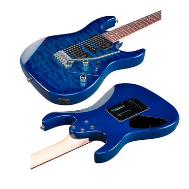 GIO GRX70QA TRASPARENT BLUE BURST - MARSHALL 10W - 3