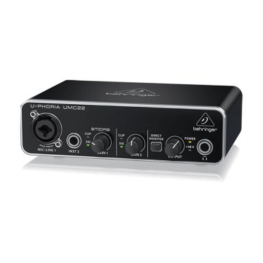 INTERFAZ DE AUDIO BEHRINGER UMC22