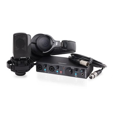 INTERFAZ DE AUDIO ARTURIA MINIFUSE RECORDING PACK BLACK
