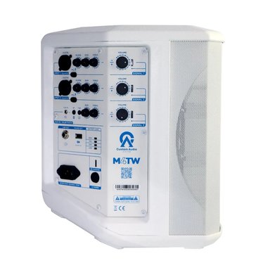 CUSTOM AUDIO PARLANTE BLUETOOTH PORTATIL M4T WHITE - 2